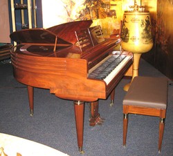 OUR FAVORITE AT L.A. MODERNISM - BUTTERFLY PIANO AT OFF THE WALL ANTIQUES