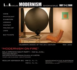 LOS ANGELES MODERNISM SHOW - MAY 2 - 4, 2008