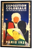 1931 Colonial Exposition Poster