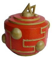Austrian Covered Art Deco Pot