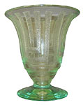 Green Daum Vase