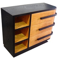 American Art Deco Streamline Asymmetrical Chest