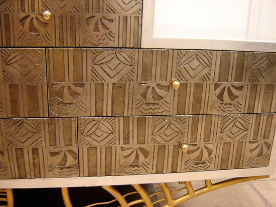 American Art Deco Cabinet Attributed to James Mont