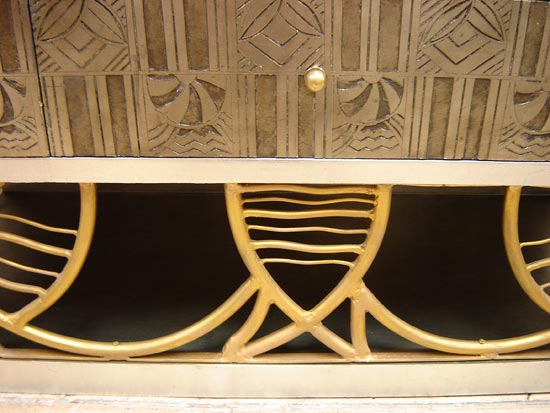 American Art Deco Cabinet Attributed to James Mont