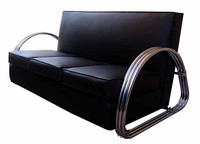 Kem Weber Art Deco Sofa & Two Chairs
