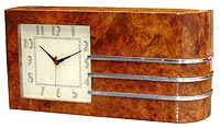 Gilbert Rohde Burlwood Clock