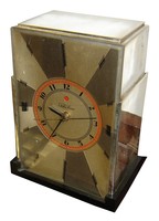 Paul Frankl American Art Deco Modernique Clock