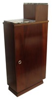 French Art Deco Two Level Asymmetrical Cabinet