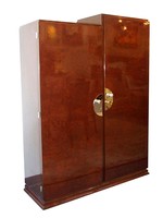 Asymmetrical French Art Deco Cabinet
