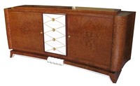 French Art Deco Sideboard Attributed to Lucien Rollin