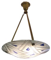 Maxonade Art Deco Geometric Ceiling Light