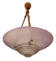 Charles Schneider French Art Deco Chandelier