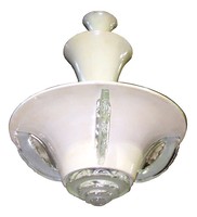 Modernist Cream Chandelier
