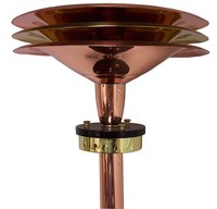 Edward Schnorr Art Deco Torchiere