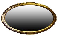 French Carved Gilt Wood Mirror