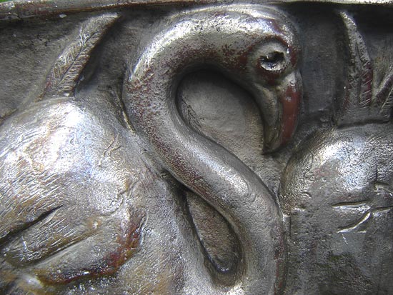 Bronze Flamingo Panel