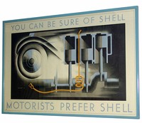 Motorists Prefer Shell Poster