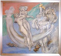 Donald DeLue Painting