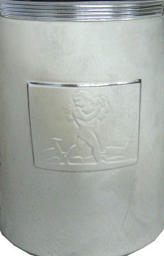 American Art Deco Wine Cooler by Lurelle Guild and Rockwell Kent for Chase