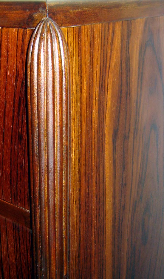 American Art Deco Brazilian Rosewood Cabinet by Dynamique Creations Modernism Gallery