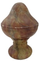 French Art Deco Alabaster Table Lamp