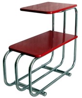 Alfons Bach American Art Deco Streamline Side Table