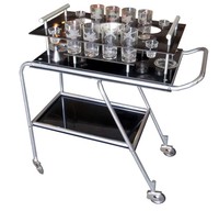 American Art Deco DC-3 Aero-Art Bar Cart by Frantz Industries