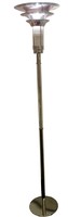 American Art Deco Torchiere Floor Lamp