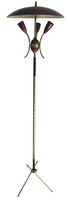 French Fifties Modern Design Floor Lamp