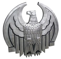 American Art Deco Cast Iron Eagle