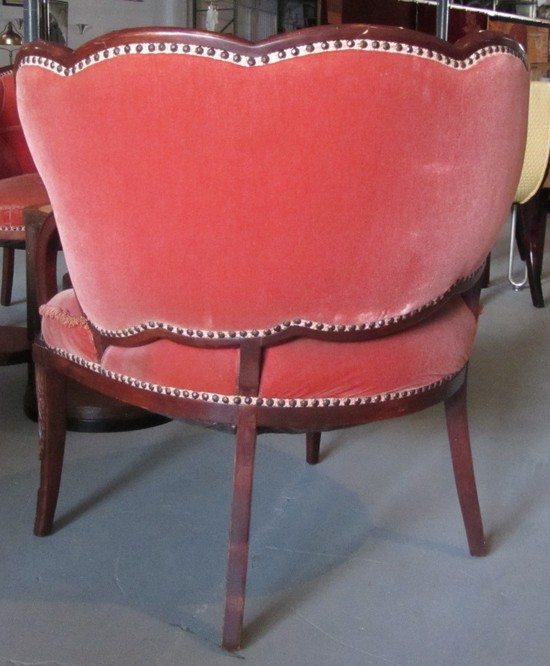 Pair of American Art Deco LEAF Armchairs