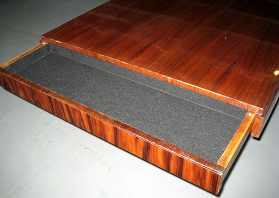 French Art Deco Rosewood Dining Table