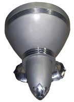 Four American Art Deco Exterior Wall SConces