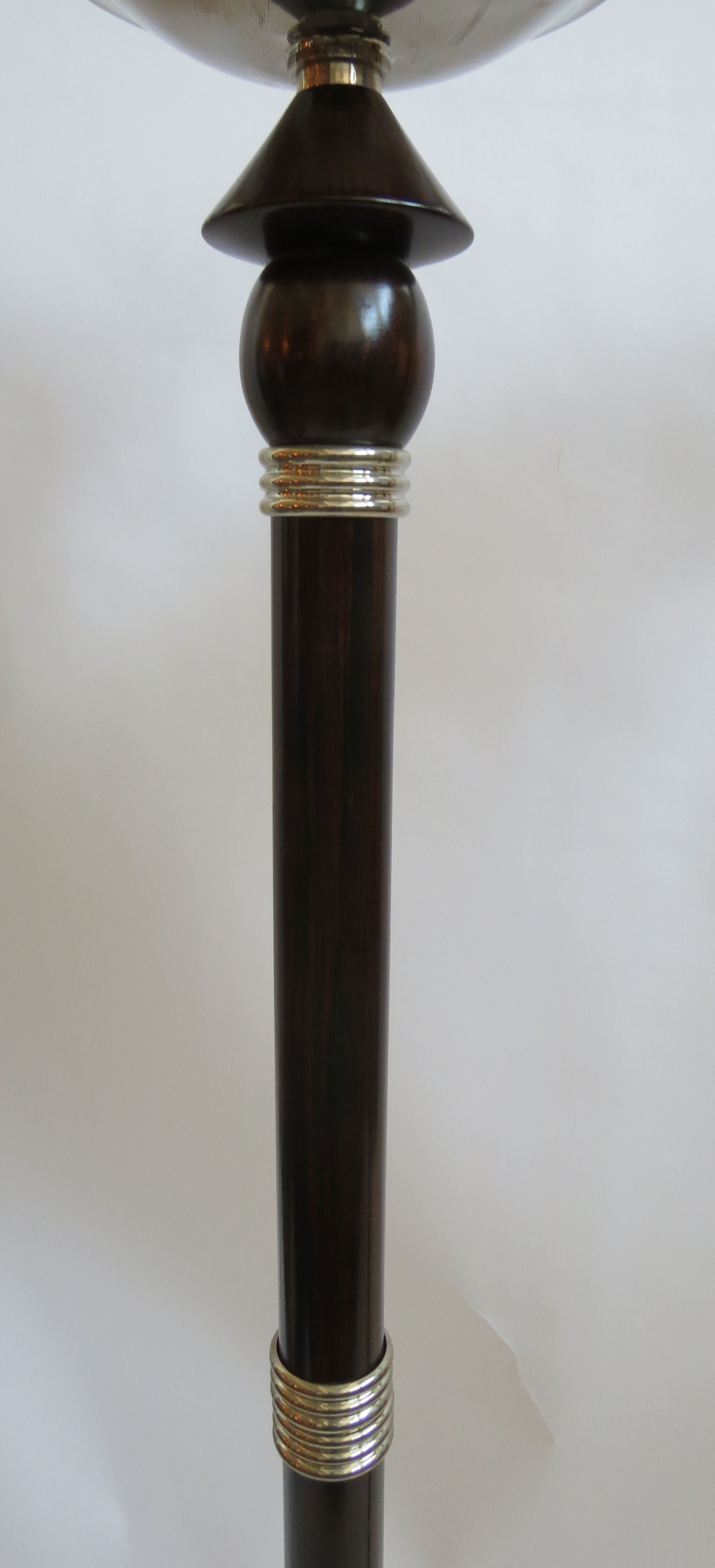 Pair Atelier Petitot French Art Deco Torchieres