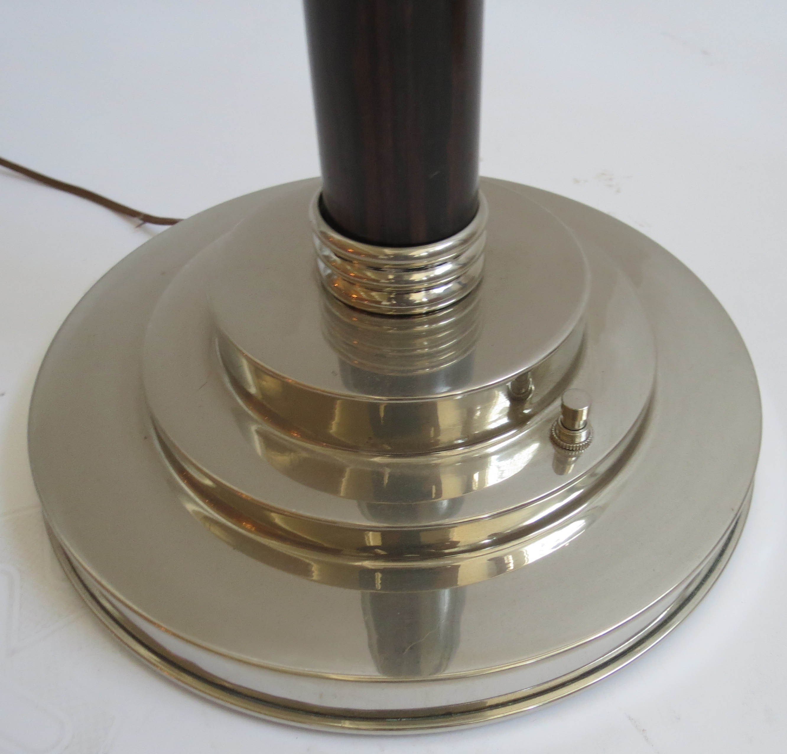 Pair Atelier Petitot French Art Deco Torchieres