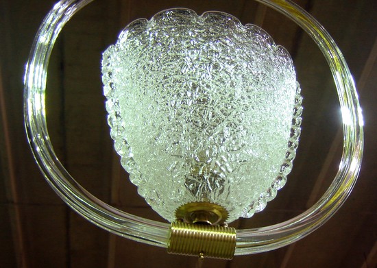 Barovier & Tosso Italian Art Deco Ceiling Light