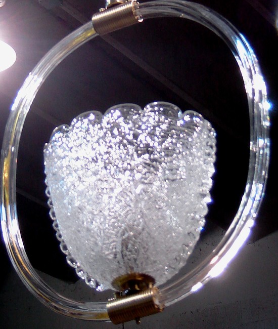 Barovier & Tosso Italian Art Deco Ceiling Light