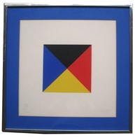 Max Bill Limited Edition Geometric Silkscreen Print