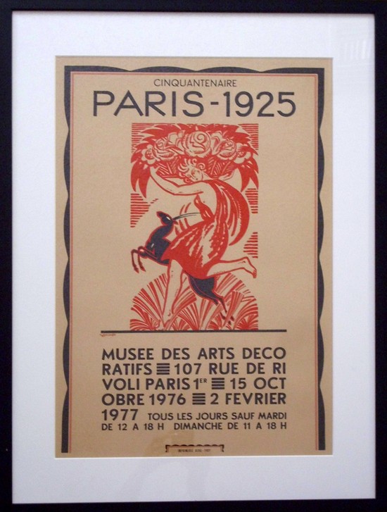 1925 Paris Exposition Graphic Art & Poster Collection - 10 Works Includes the Very Rare Blue Bonfils Poster