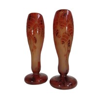 Charles Schneider Vase Pair