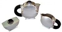 French Art Deco Tea Set by Christian Fjerdingstadt for Christofle