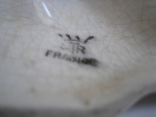 Claude Levi French Art Deco White Craqueleure Elephant Bookends