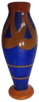Monumental Degue Vase by Cazaux