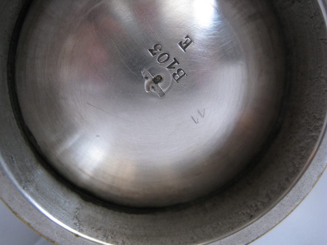 French Art Deco Dinanderie Vase by Luc Lanel