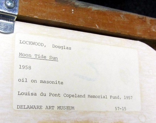 Rare DOUGLAS LOCKWOOD Oil on Board Painting