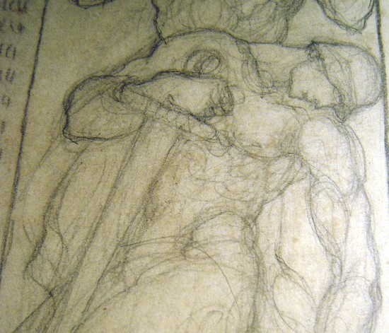 Austrian Art Deco Heroic Drawing by Heinrich-Karl Scholz