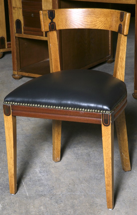 Maurice Dufrene French Art Deco 1925 Paris Exposition Three Piece Desk Set