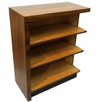 Gilbert Rohde East India Laurel American Art Deco Asymmetrical Bookcase