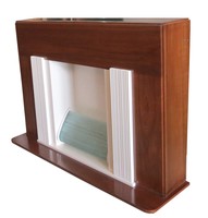 American Art Deco Electric Fireplace