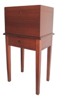 English Art Deco Dunhill Mahogany Humidor
